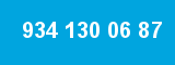 934 130 06 87